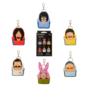 Bob's Burgers Cosplay Mystery Mini Backpack Keychain Charm