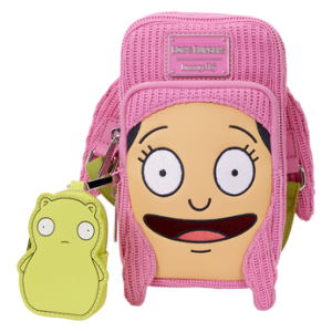 Bob's Burgers Louise Cosplay Cell Phone Crossbody Bag with Glow Coin Bag
