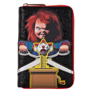 Chucky Clown Cosplay Zip Around Wallet