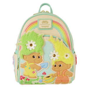 Classic Good Luck Trolls Plush Glitter Mini Backpack