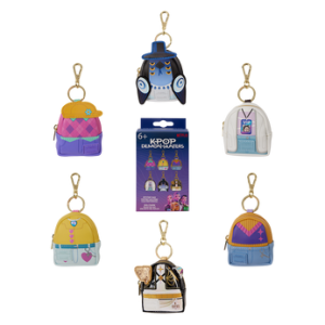 KPop Demon Hunters Exclusive Cosplay Mystery Mini Backpack Keychain Charm