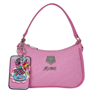 KPop Demon Hunters Exclusive Saja Boys All-Over Print Crossbody Bag with Photo Card Charm