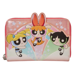 The Powerpuff Girls Exclusive Pearlescent Zip Around Wallet