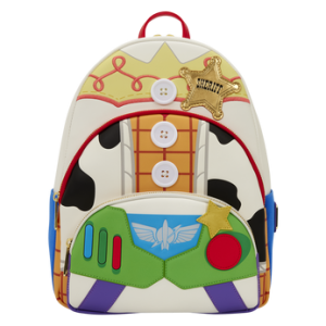 Toy Story 5 Triple Pocket Jessie, Woody, & Buzz Midi Backpack