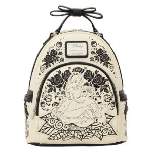 Alice in Wonderland Floral Mini Backpack