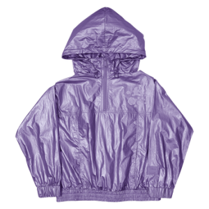 Sleeping Beauty Princess Aurora & Prince Phillip Floral Half-Zip Unisex Windbreaker Jacket