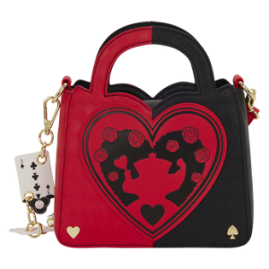 Alice in Wonderland Exclusive Queen of Hearts Crossbody Bag
