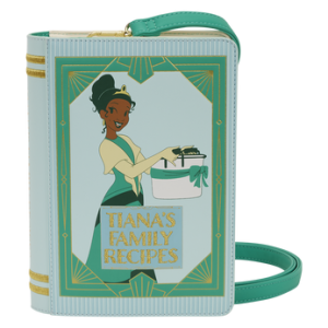 The Princess and the Frog Tiana Recipe Book Crossbody Bag