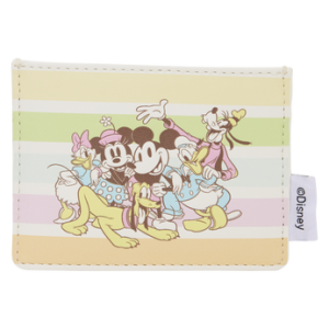 Mickey & Friends Rainbow Stripes Card Holder