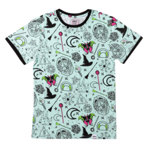 Wicked Elphaba & Glinda All-Over Print Unisex Tee